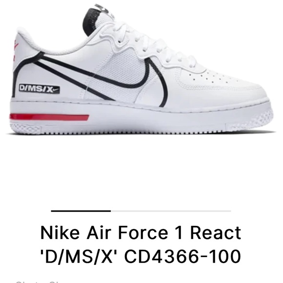 Nike Air Force 1 React 'D/MS/X' - Picture 1 of 14